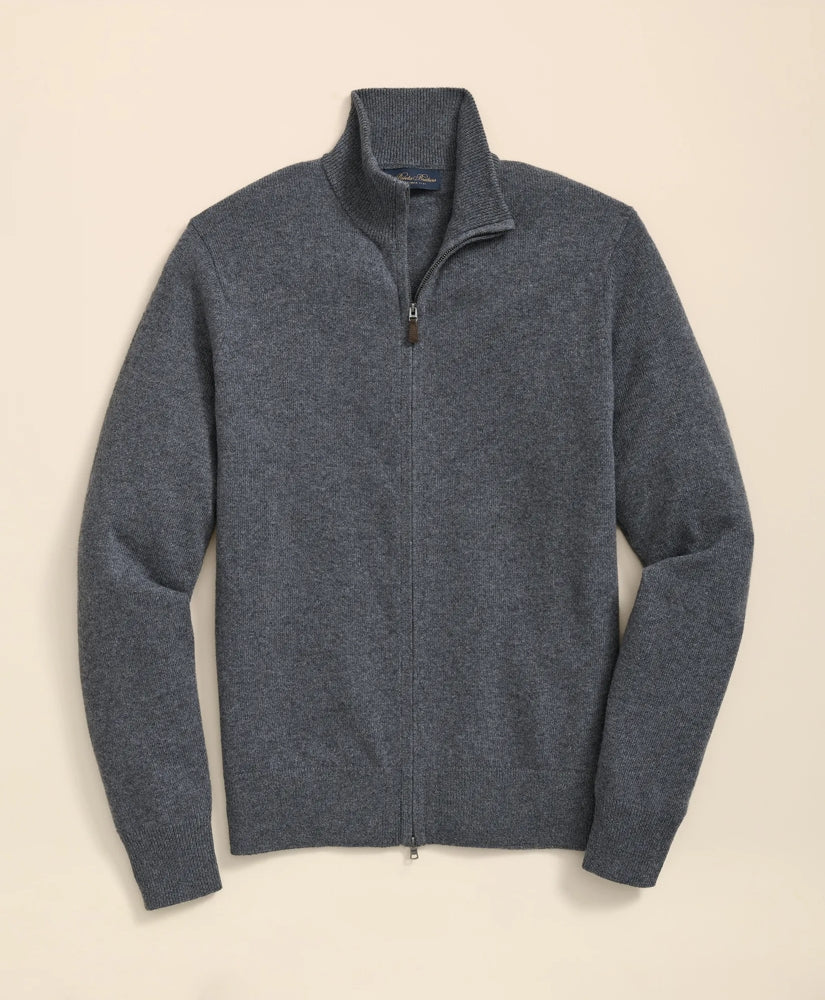 3-Ply Cashmere Full-Zip Cardigan | Brooks Brothers on sale - US 6930