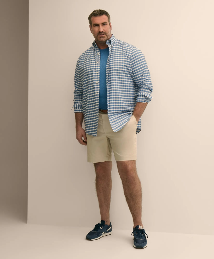Big & Tall 10" Flat Front Stretch Advantage Chino® Shorts | Brooks Brothers on sale - US 3455