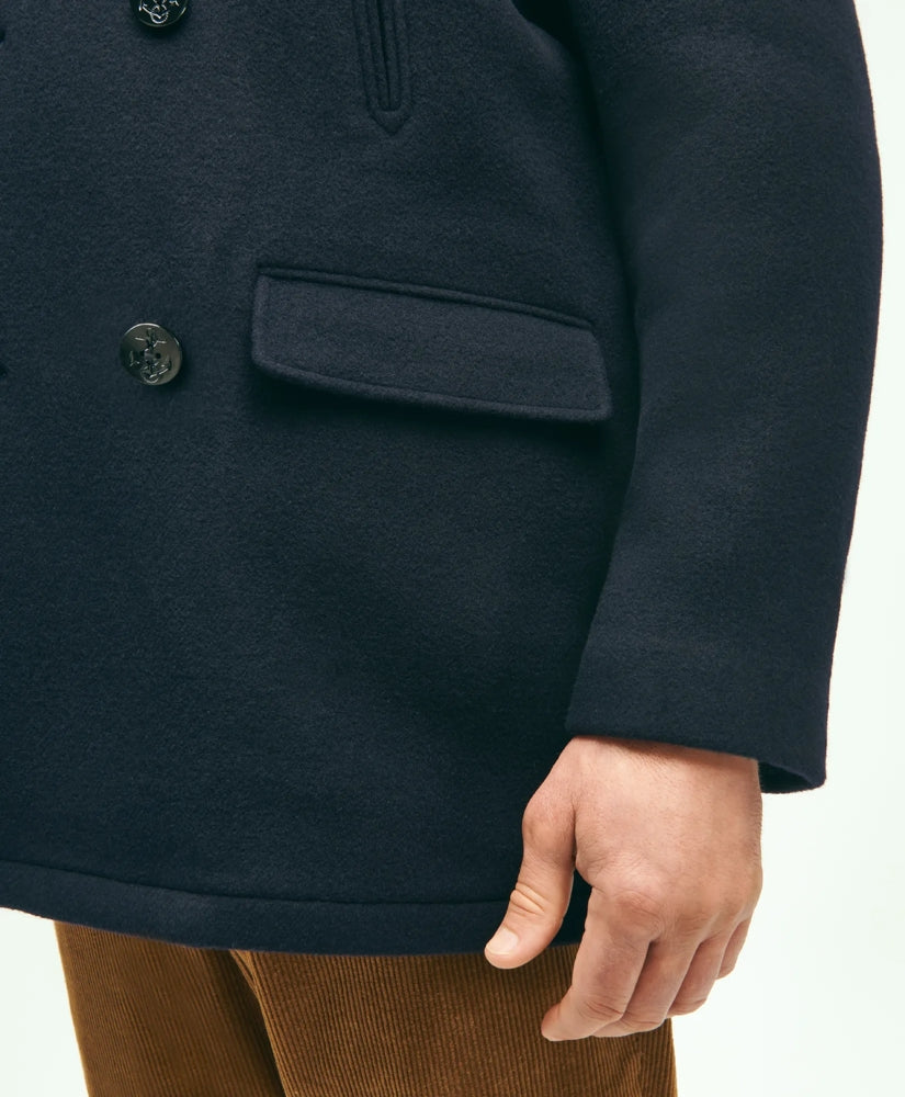 Big & Tall Classic Wool Pea Coat | Brooks Brothers for sale