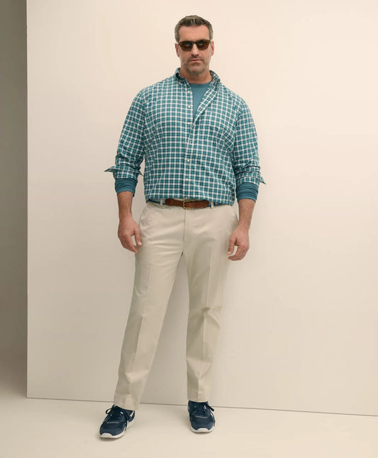 Big & Tall Friday Shirt, Poplin Plaid | Brooks Brothers cheap