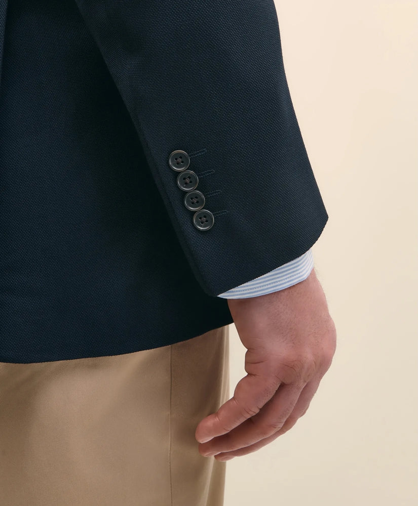 Big & Tall Hopsack Blazer | Brooks Brothers discount