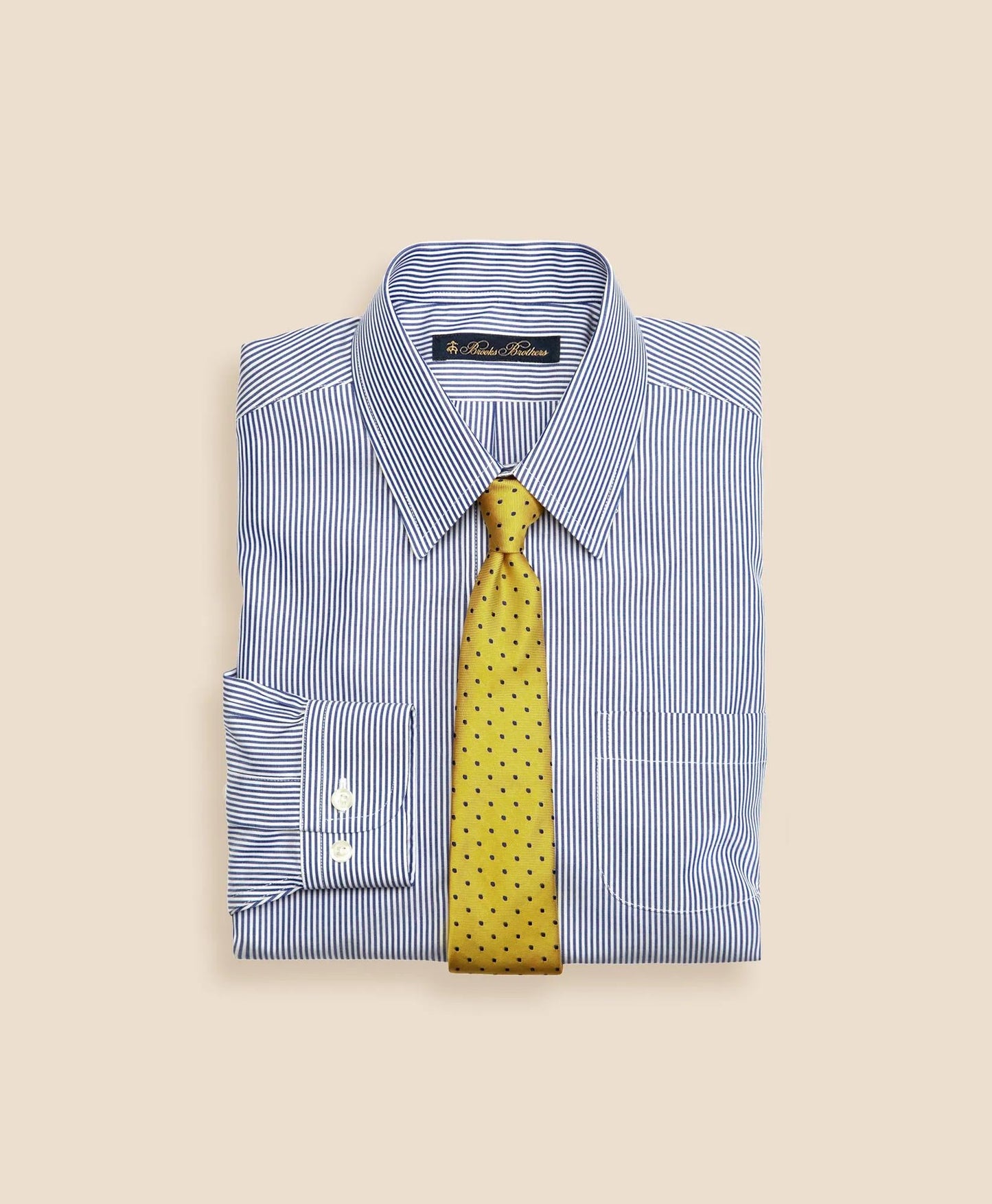 Boys Non-Iron Supima® Cotton Broadcloth Candy Stripe Dress Shirt | Brooks Brothers online