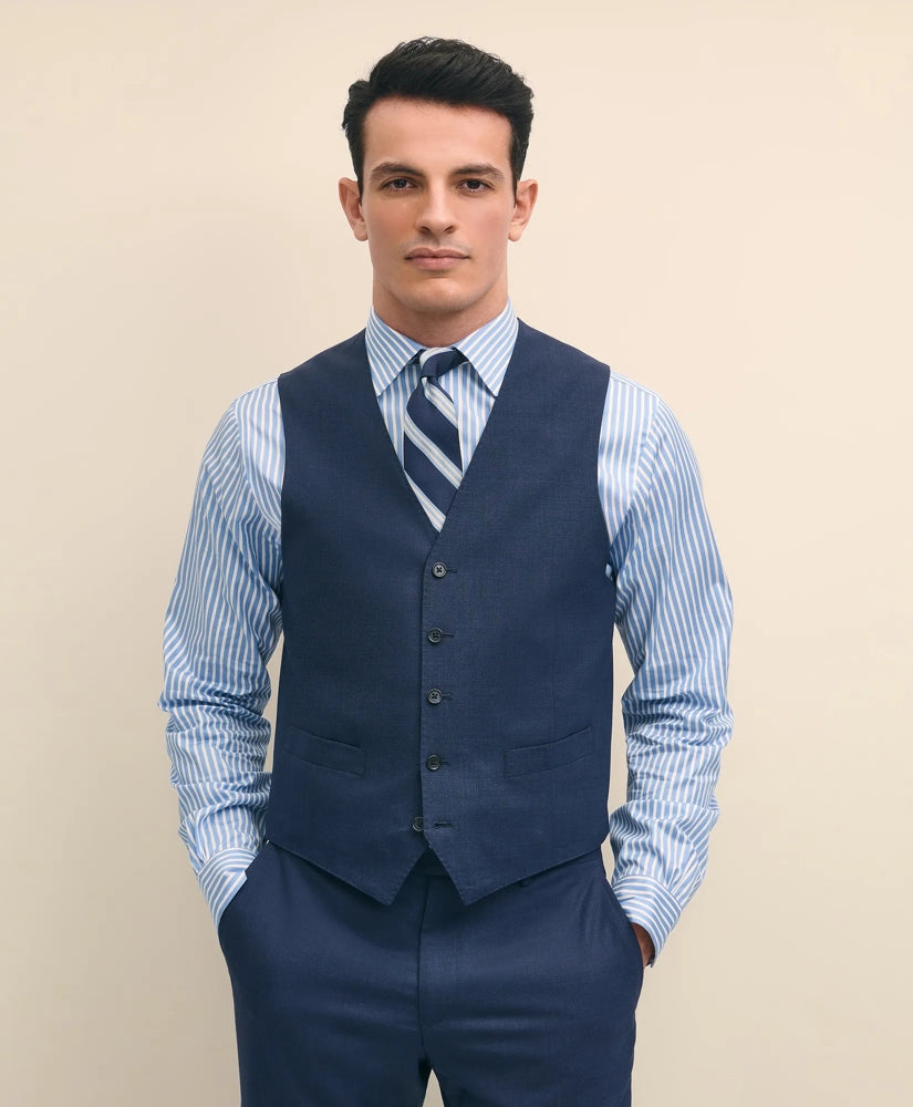 Brooks Brothers Explorer Collection Classic Fit Wool Suit Vest | Brooks Brothers for sale - US 1676