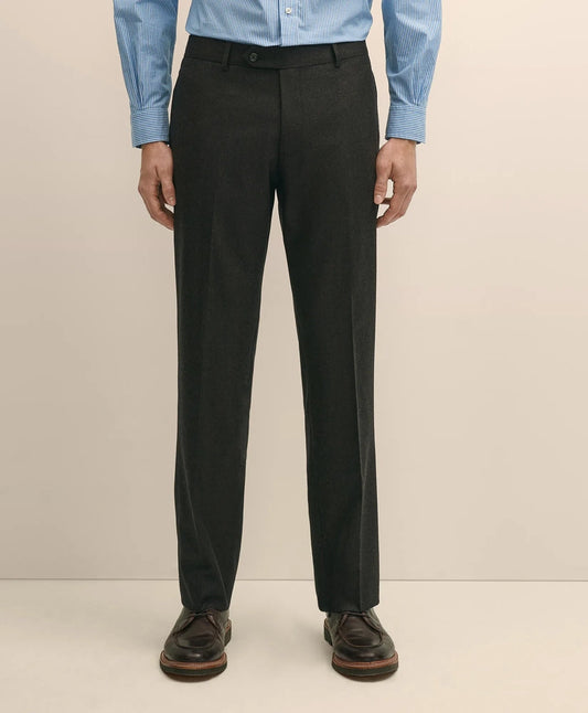 Classic Fit Wool Flannel Dress Pants | Brooks Brothers online