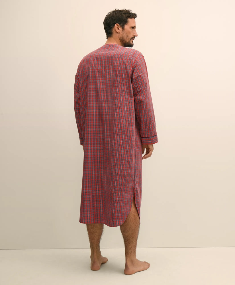 Cotton Broadcloth Royal Stewart Tartan Nightshirt | Brooks Brothers discount
