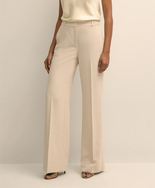 Crepe Wide-Leg Pants | Brooks Brothers cheap