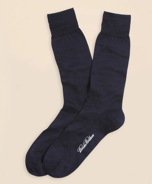Egyptian Cotton Jersey Knit Crew Socks | Brooks Brothers discount - US 9204