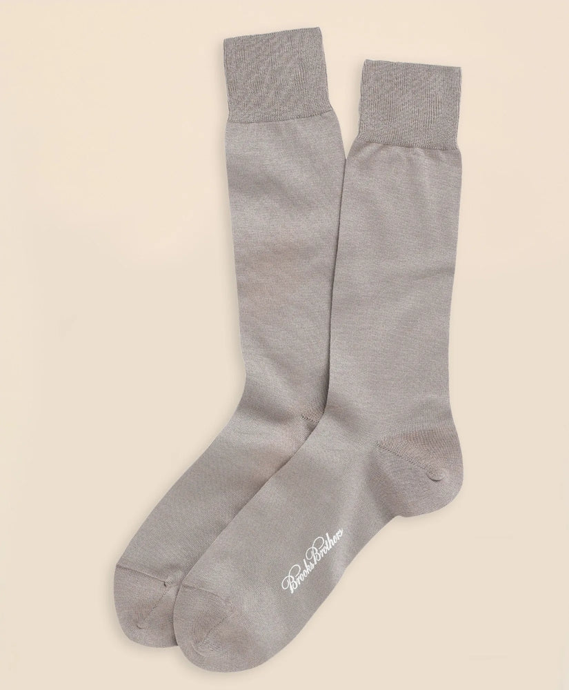 Egyptian Cotton Jersey Knit Crew Socks | Brooks Brothers discount - US 9204