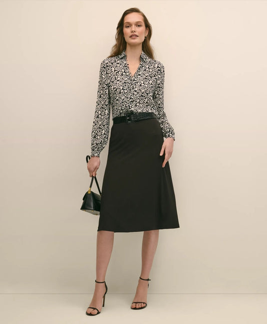 Floral Crepe Blouse | Brooks Brothers online