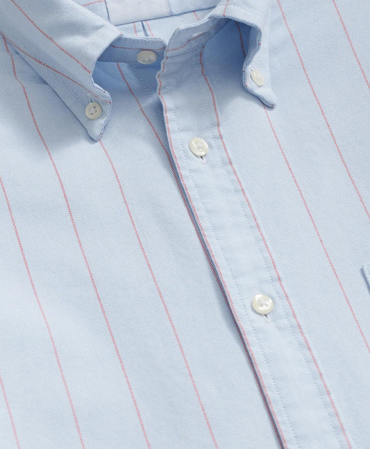 Friday Shirt, Oxford Vista Pinstripe | Brooks Brothers online shop