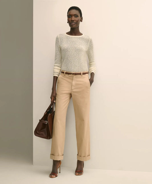 Merino Wool Lace Sweater | Brooks Brothers cheap