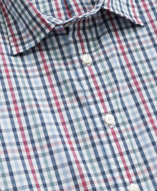 Performance Series Stretch Spread Collar, Multi-Gingham Sport Shirt | Brooks Brothers on sale