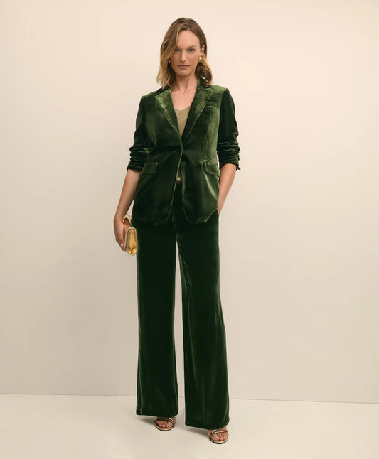 Silk-Blend One-Button Velvet Jacket | Brooks Brothers sale