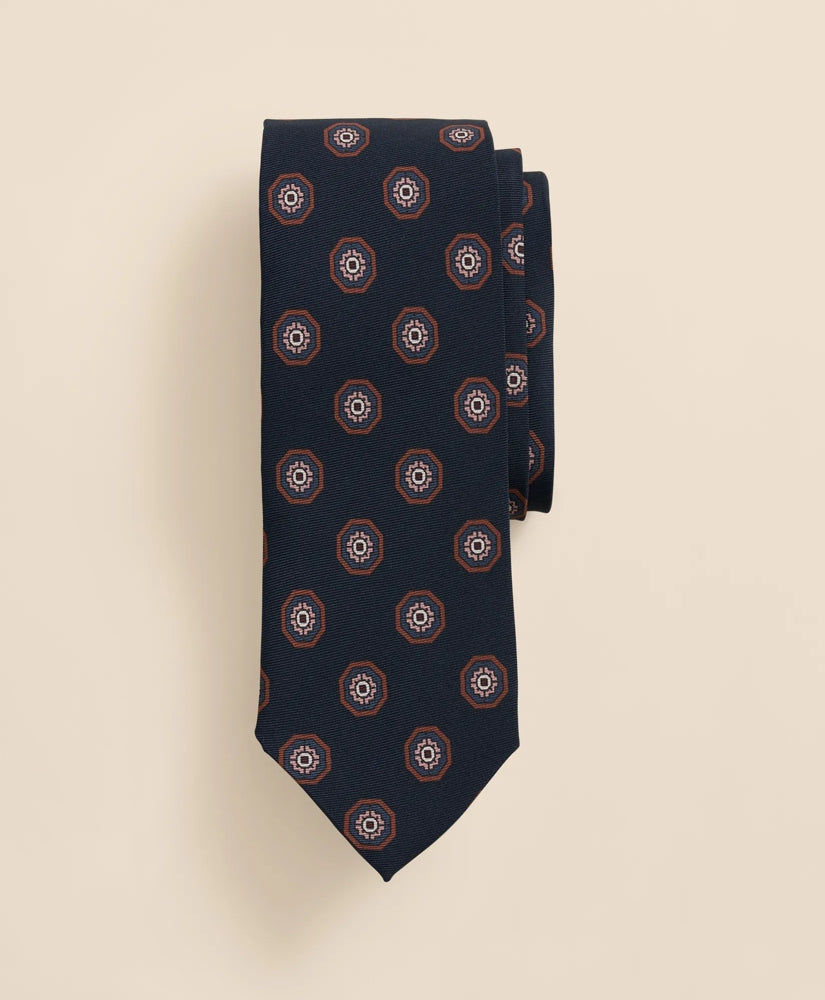 Silk Geometric Tie | Brooks Brothers on sale - US 9089