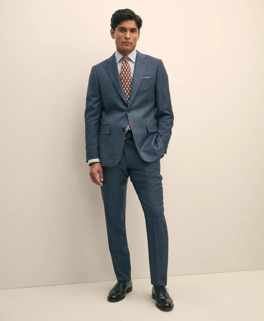 Slim Fit Wool Check 1818 Suit | Brooks Brothers online