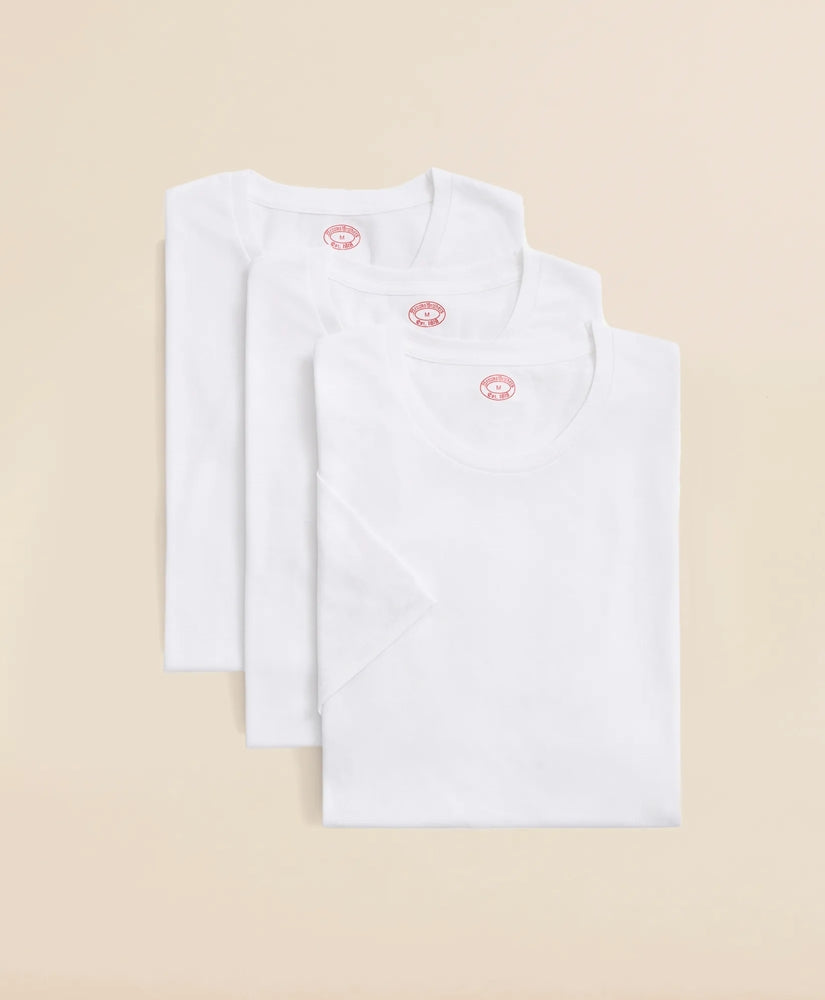 Supima® Cotton Crewneck 3 Pack T-Shirts | Brooks Brothers for sale - US 5375