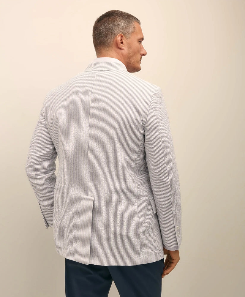 The No. 1 Sack Sport Coat in Cotton Seersucker | Brooks Brothers for sale