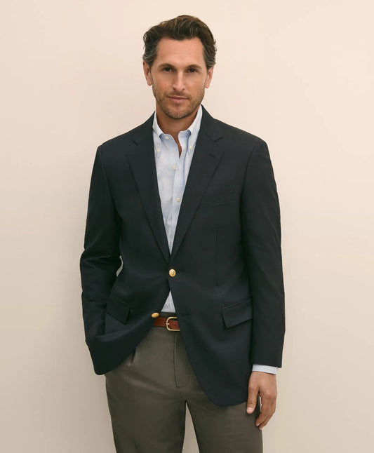 Traditional Fit Wool 1818 Blazer | Brooks Brothers online
