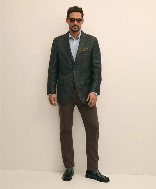 Traditional Fit Wool Gingham Sport Coat | Brooks Brothers discount