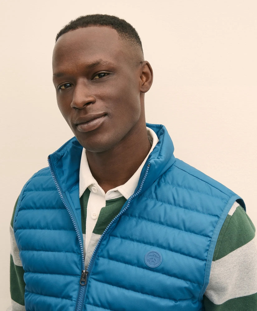 Water-Resistant Down Puffer Vest | Brooks Brothers online shop - US 1678