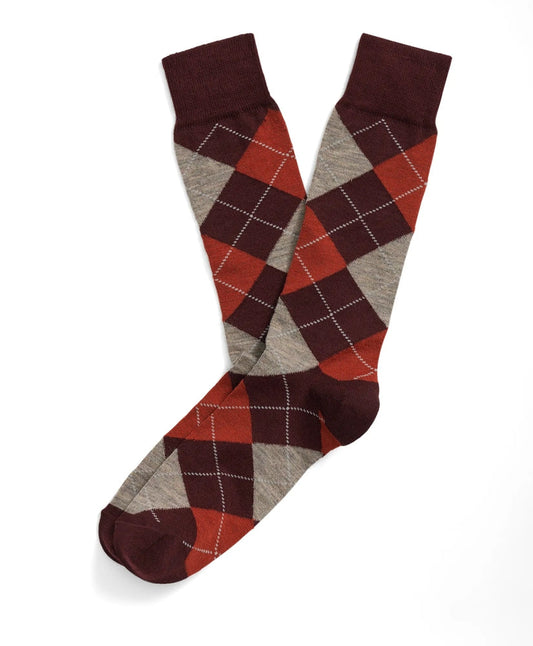 Wool Blend Argyle Socks | Brooks Brothers cheap - US 8778