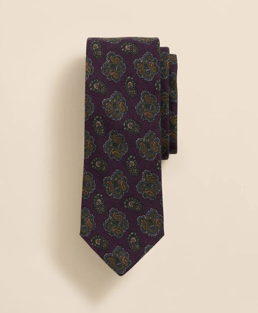 Wool Medium Paisley Tie | Brooks Brothers for sale - US 8142