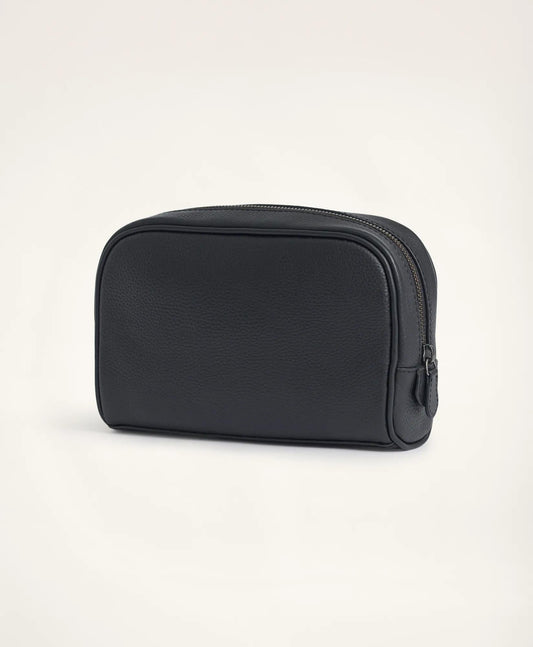Pebbled Leather Dopp Kit | Brooks Brothers sale