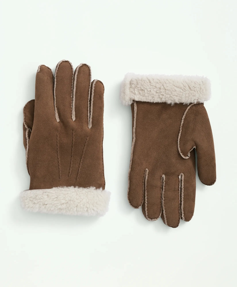 Shearling Sheepskin Gloves | Brooks Brothers on sale - US 9832