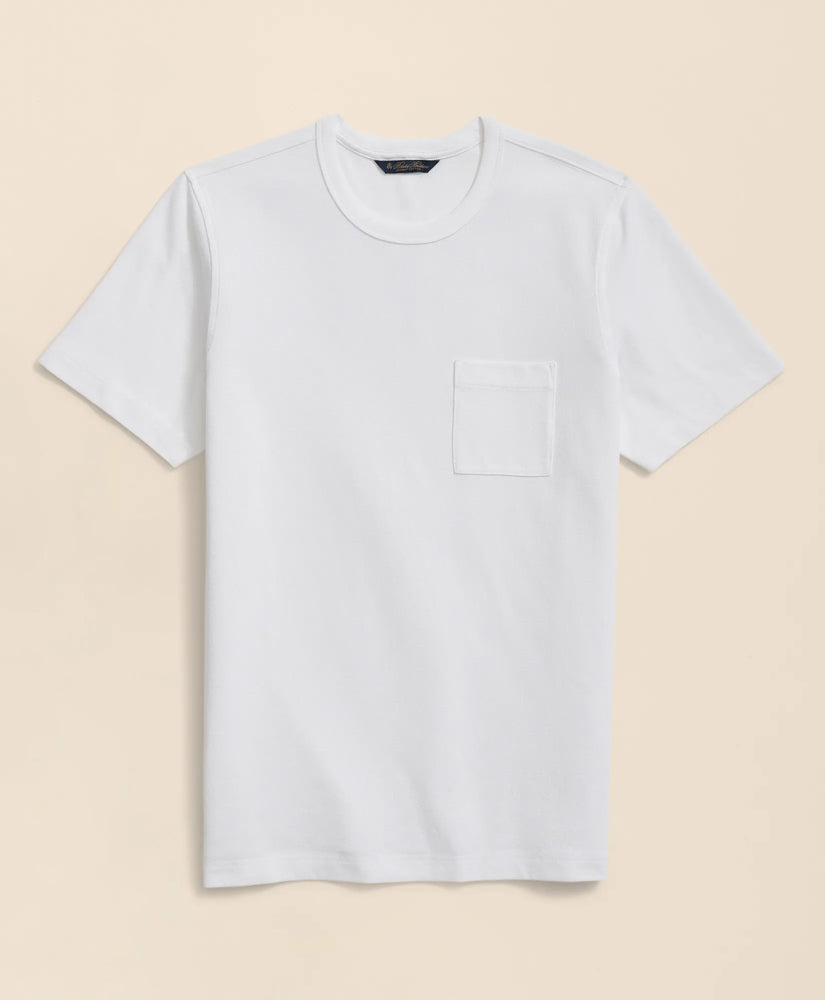 Pique T-Shirt in Garment-Washed Supima® Cotton | Brooks Brothers for sale - US 6424