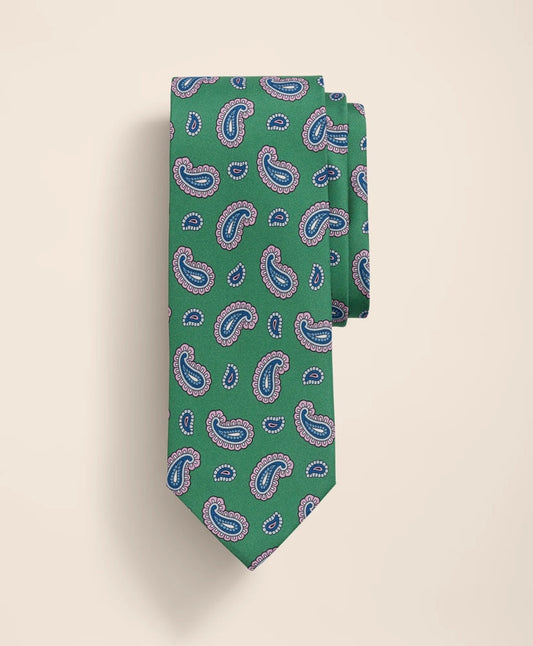 Silk Large Paisley Tie | Brooks Brothers sale - US 3213