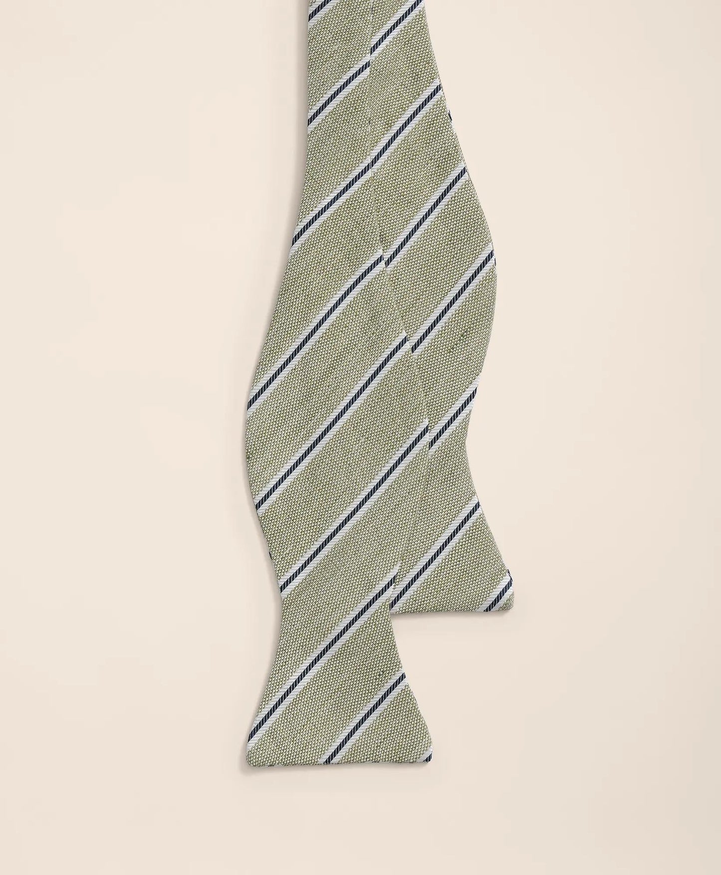 Silk-Linen-Cotton Bow Tie | Brooks Brothers discount