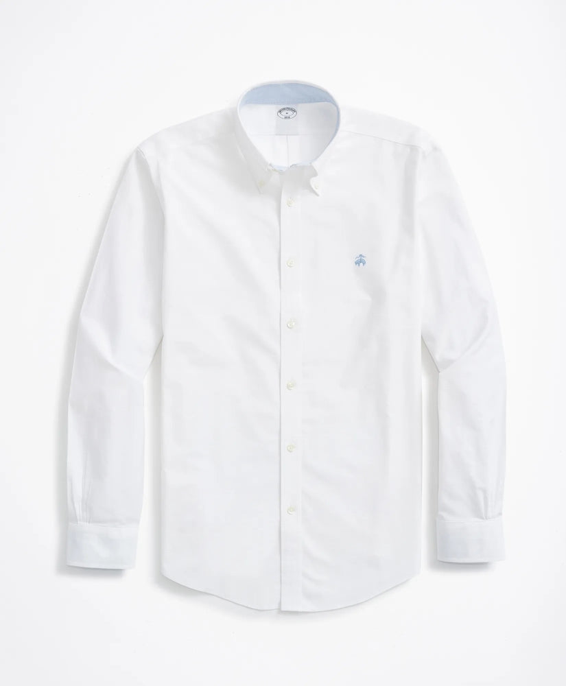 Stretch Non-Iron Oxford Button-Down Collar Sport Shirt | Brooks Brothers cheap - US 9623