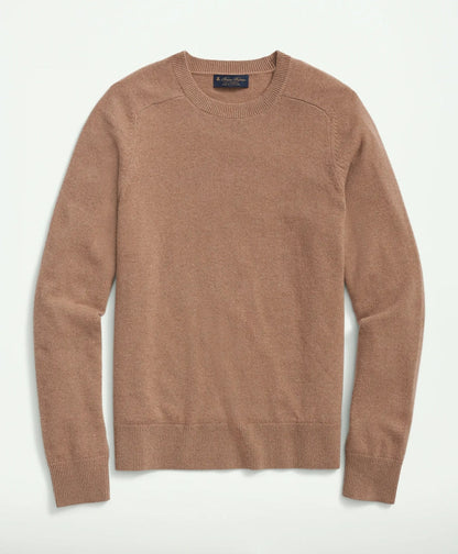 3-Ply Cashmere Crewneck Saddle Shoulder Sweater | Brooks Brothers sale - US 8751
