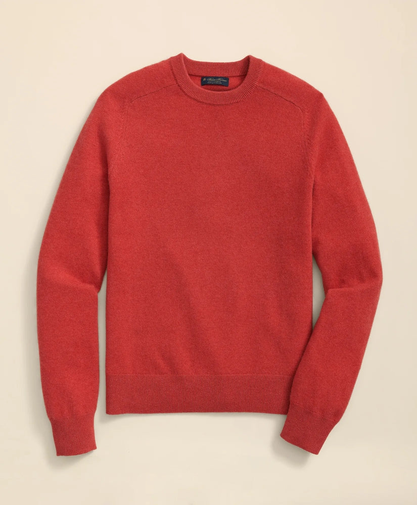 3-Ply Cashmere Crewneck Saddle Shoulder Sweater | Brooks Brothers sale - US 8751