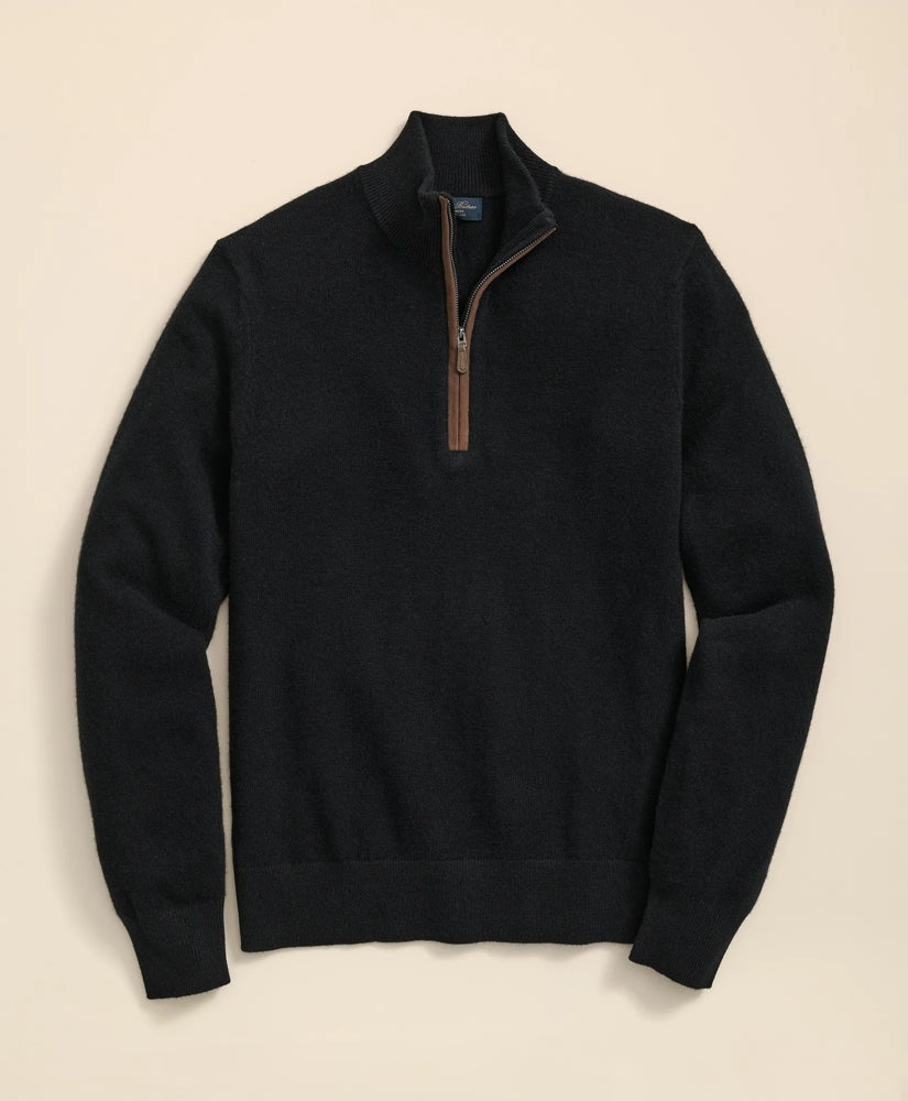 3-Ply Cashmere Quarter-Zip Sweater | Brooks Brothers cheap - US 7385