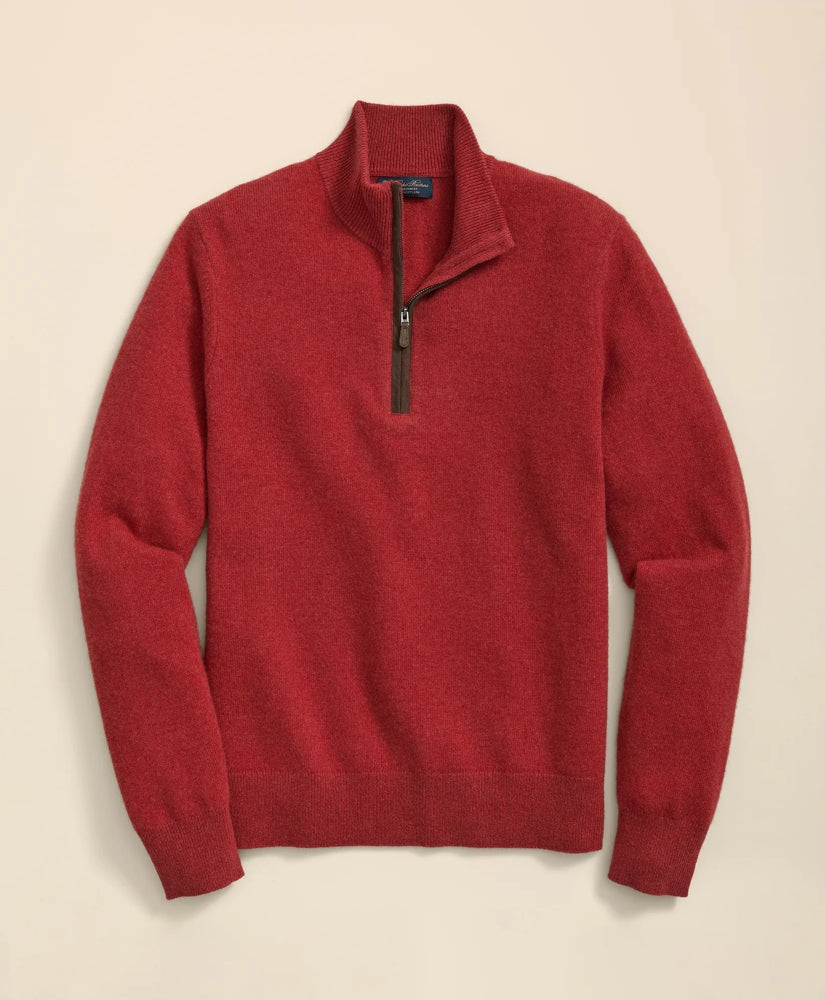 3-Ply Cashmere Quarter-Zip Sweater | Brooks Brothers cheap - US 7385