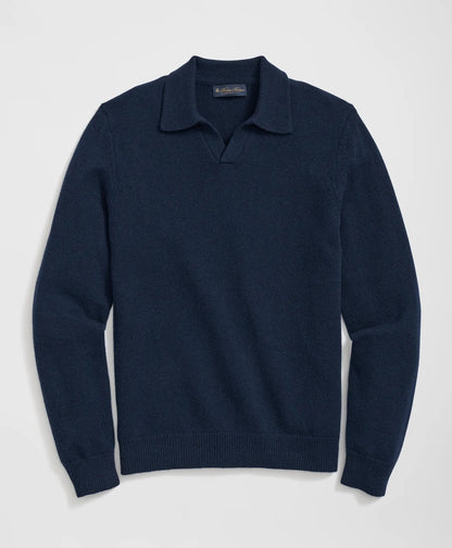 3-Ply Cashmere Jonny Collar Polo Sweater | Brooks Brothers cheap - US 7459