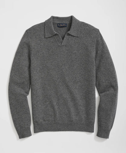 3-Ply Cashmere Jonny Collar Polo Sweater | Brooks Brothers cheap - US 7459