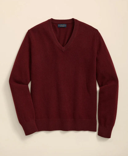 3-Ply Cashmere V-Neck Sweater | Brooks Brothers online - US 7937