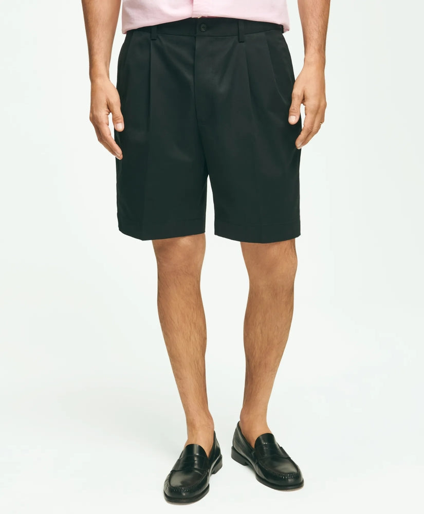 8" Pleat Front Stretch Advantage Chino® Shorts | Brooks Brothers cheap - US 3538