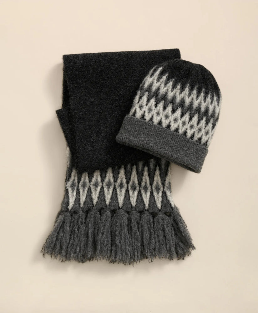 Alpaca-Wool Blend Scarf | Brooks Brothers online shop