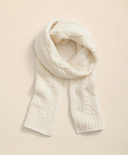 Aran Cable Knit Scarf | Brooks Brothers sale