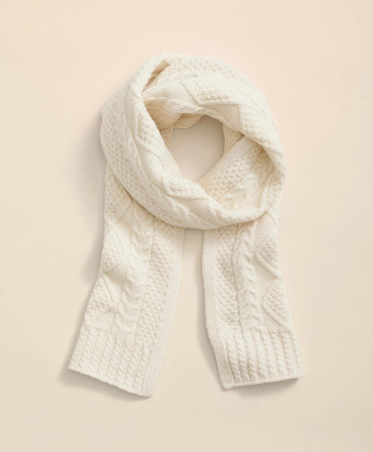 Aran Cable Knit Scarf | Brooks Brothers sale