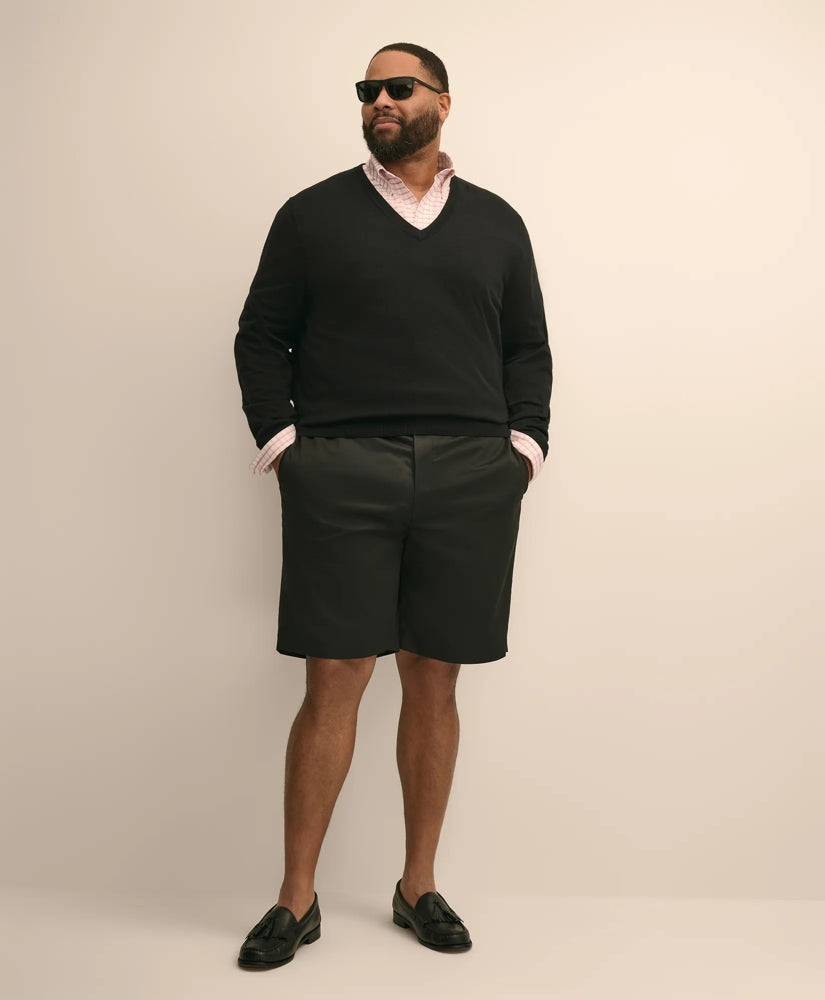 Big & Tall 10" Flat Front Stretch Advantage Chino® Shorts | Brooks Brothers on sale - US 3455