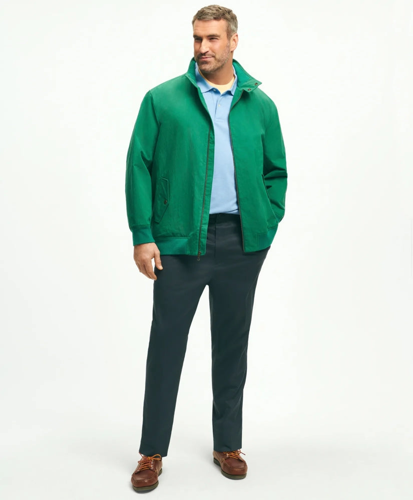 Big & Tall Bomber Jacket in Cotton Blend | Brooks Brothers discount