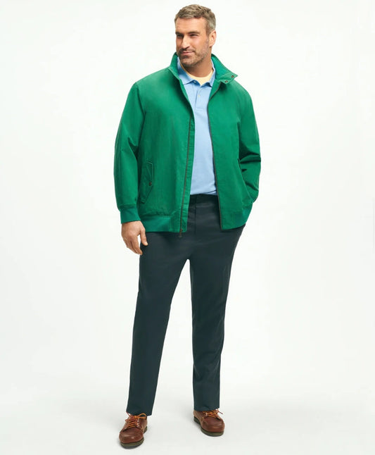 Big & Tall Bomber Jacket in Cotton Blend | Brooks Brothers discount