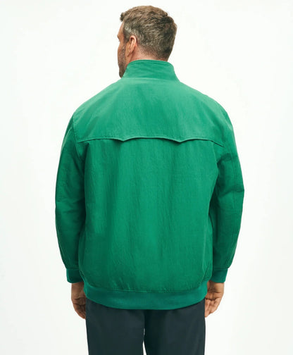 Big & Tall Bomber Jacket in Cotton Blend | Brooks Brothers discount