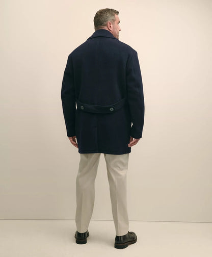 Big & Tall Classic Wool Pea Coat | Brooks Brothers for sale