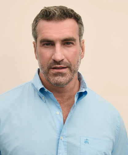 Big & Tall Friday Shirt, Poplin | Brooks Brothers on sale