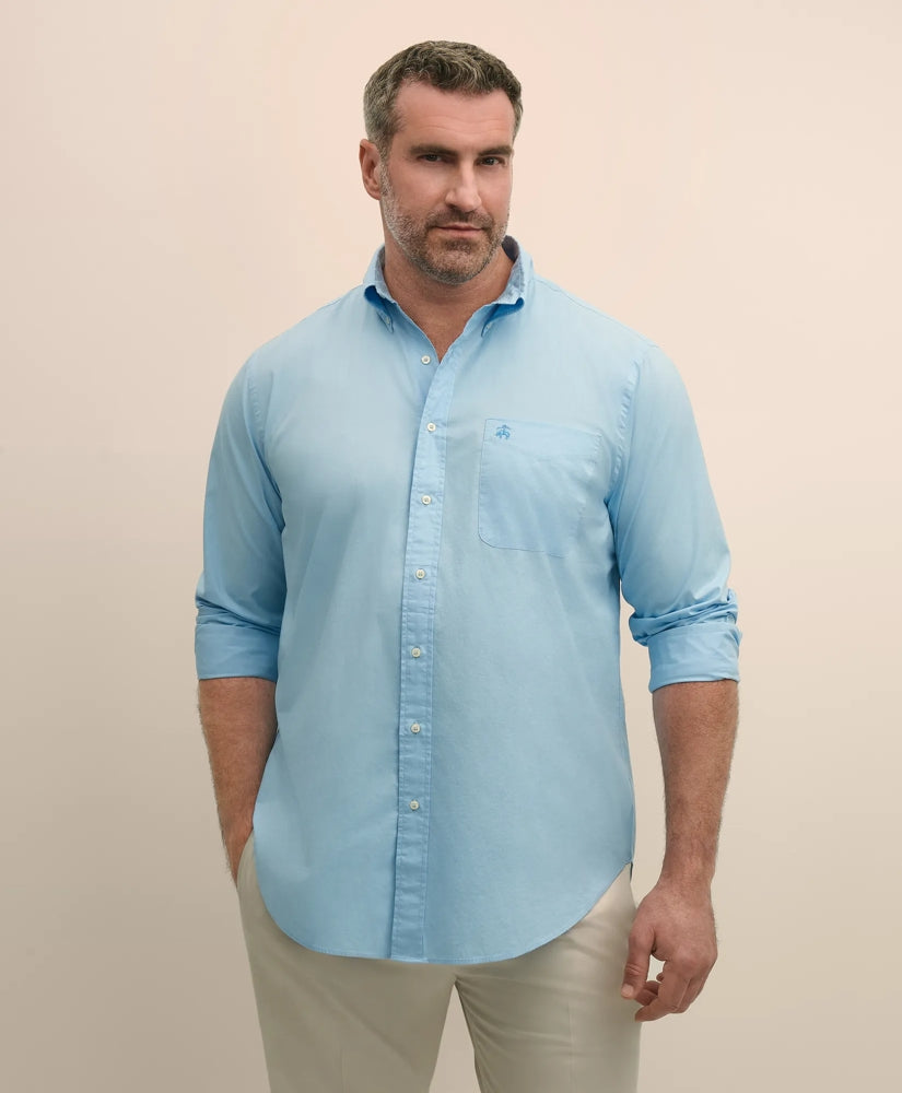Big & Tall Friday Shirt, Poplin | Brooks Brothers on sale